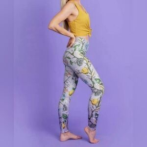 Niyama🌞Sol 🐦🌸🪰Collibri Batefoot Leggings XS BNWT
